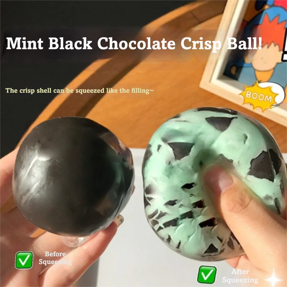 Soft Slow Rising Squishy Squishy Stress Relief Soft Stress Relief Calming Squishes Fidget Handmade Ball Fidget Sensory Play