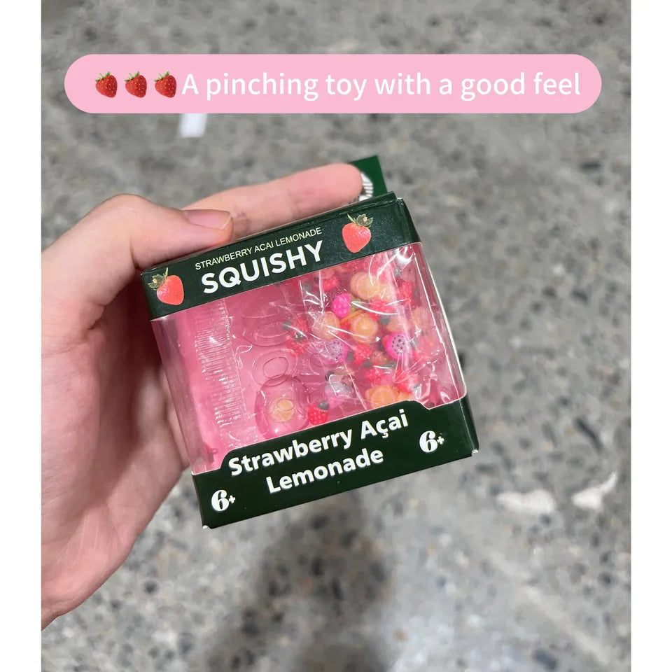 New Trending NeeDoh Jellyfish & Cube Squish Toy, Soft Jelly Squeeze Stress Relief Fidget Toy, Sensory NeeDoh for Kids & Adults