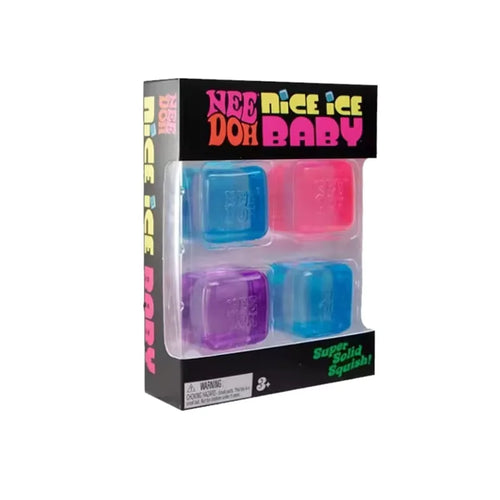 New Needoh Nice Ice Baby Shaped Sensory Toy Super Solid Squish Stress Relief Squeeze Toy For Adult Anxiety Relief Relaxation