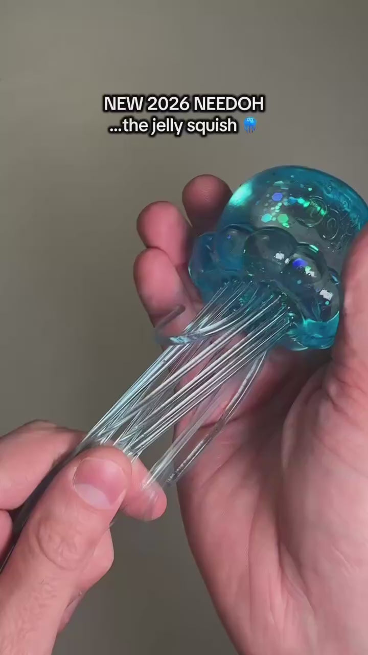 Squishies Nee Doh Jellyfish Squish Toy Fidget Toy, Water Sensory Soft Jelly Squeeze Stress Relief Fidget Toy